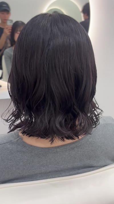 大人気ボブパーマ