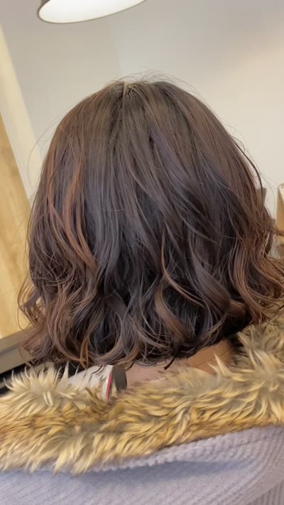 ボブコテ巻き風パーマ大人気です！！